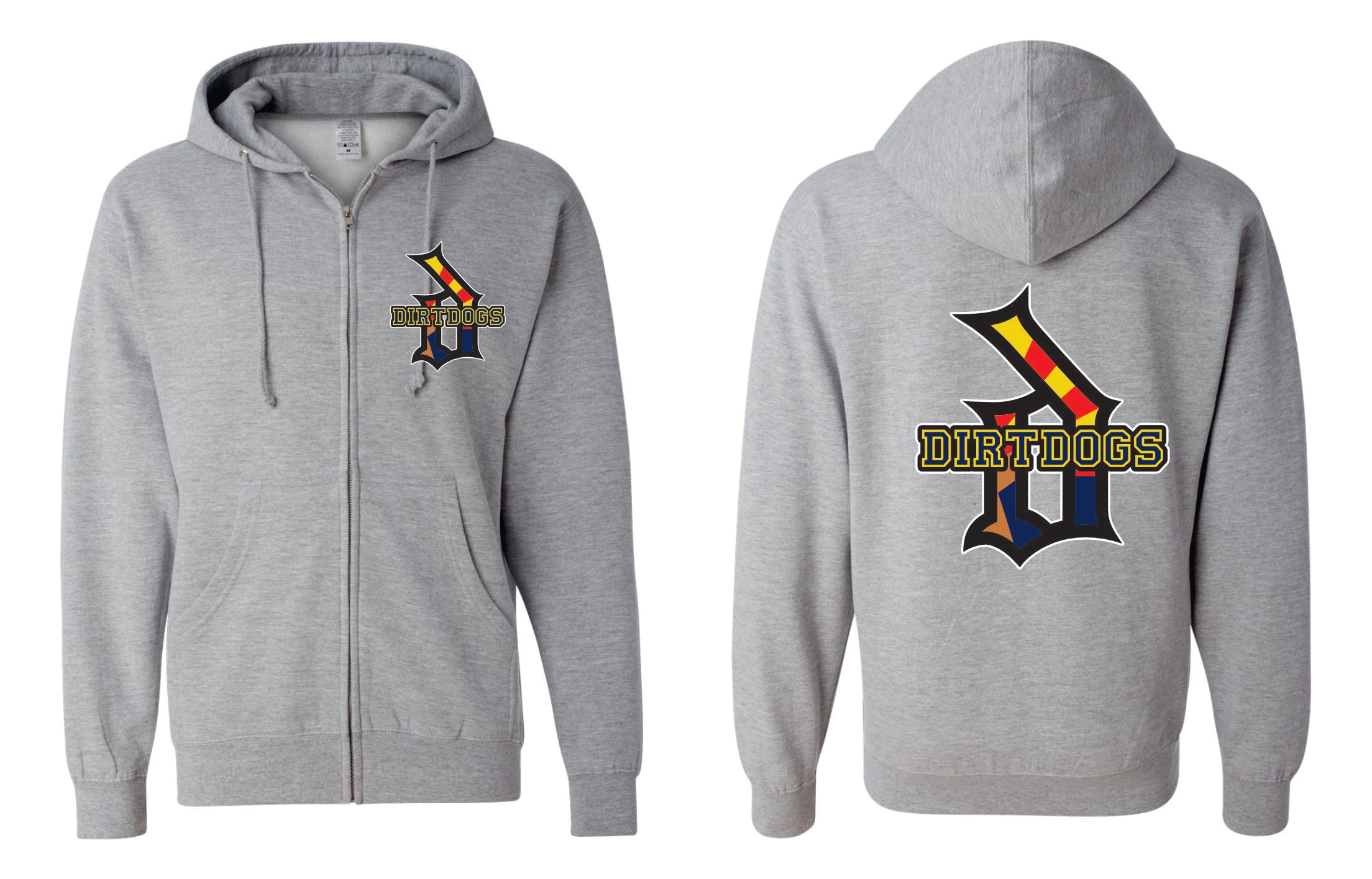 DirtDogs full Zip Hoodie