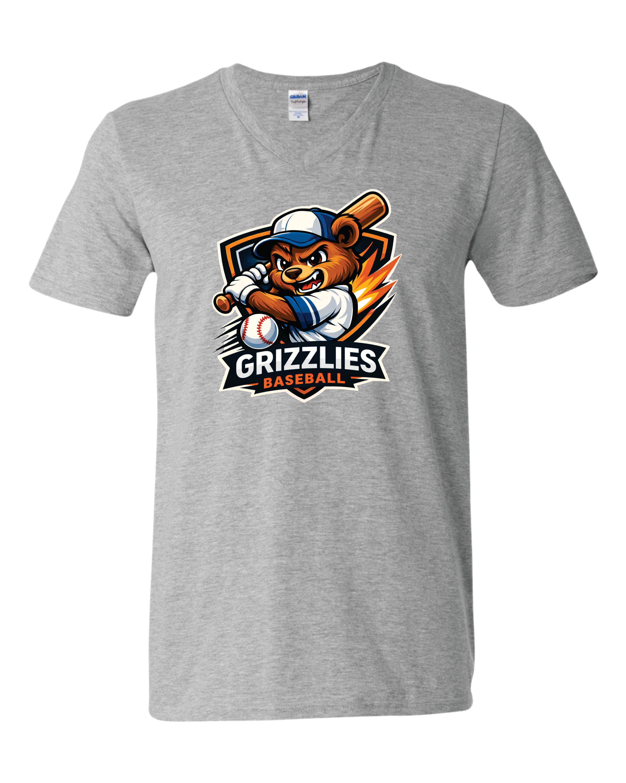 Grizzlies Unisex V Neck T