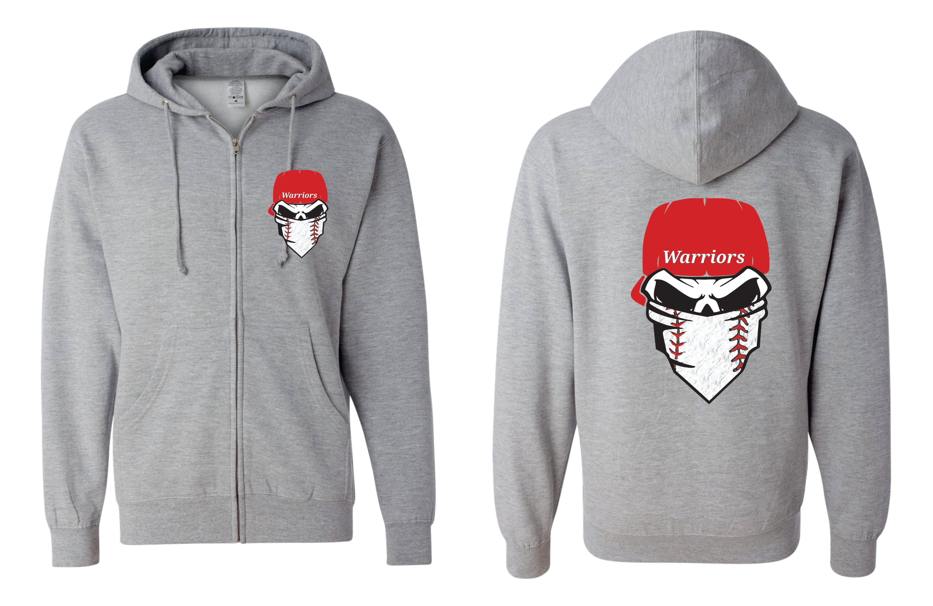 Warriors Full Zip Hoodie